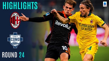 AC Milan vs Como 1-1 19 Feb 2026 | Italy Serie A
